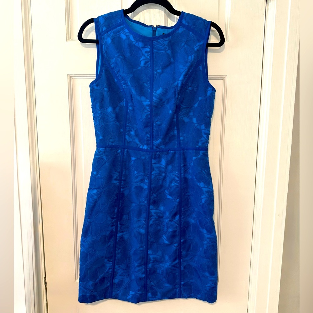 Cynthia Steffe Eleonara Floral Embroidered Sheath Dress